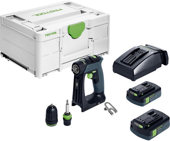 Festool CXS 18 C 3,0-Plus Accu Schroefboormachine 18V 3.0Ah in Systainer - 576883