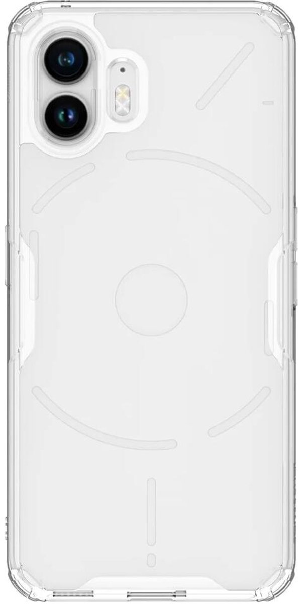 Nillkin Nature Nothing Phone (2) Hoesje TPU Back Cover Wit