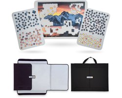 PuzzlePro Puzzelkoffer (Classic) - 1000 stukjes - 73x53cm - Puzzelmap - Portapuzzle - Puzzeltafel - Puzzelbord - Puzzelm