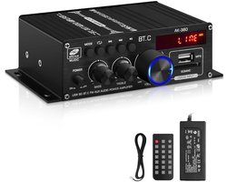 Audio Versterker - Stereo Versterker - Amplifier- Complete Set