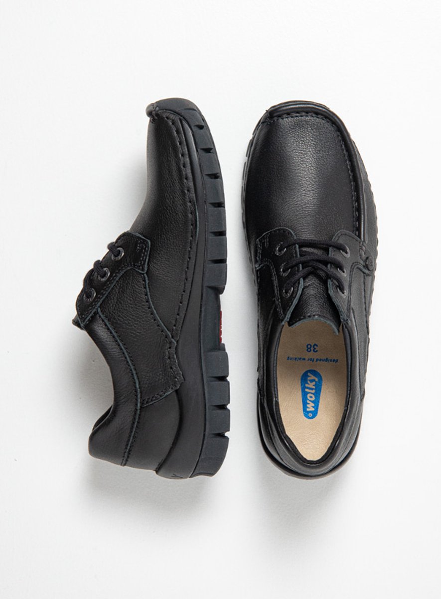 Wolky Dames Nieuw 04734 Seamy Fly Zwart
