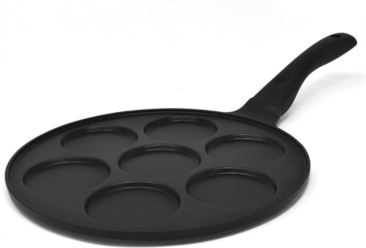 SCH® Poffertjespan - Poffertjespannen - Zwart - 38cm x 26cm x 3cm