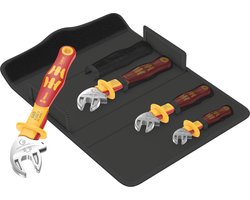 Wera 05020170001 Joker VDE 4 Set 1 Zelfaanpassende steeksleutel 4-delig Sleutelbreedte (metrisch) 7 - 19 mm Sleutelbree