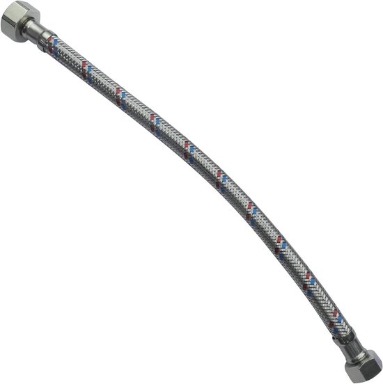 Aansluitslang flexibel 3/8 x 1/2 zwart 200 mm kopen! | HORNBACH
