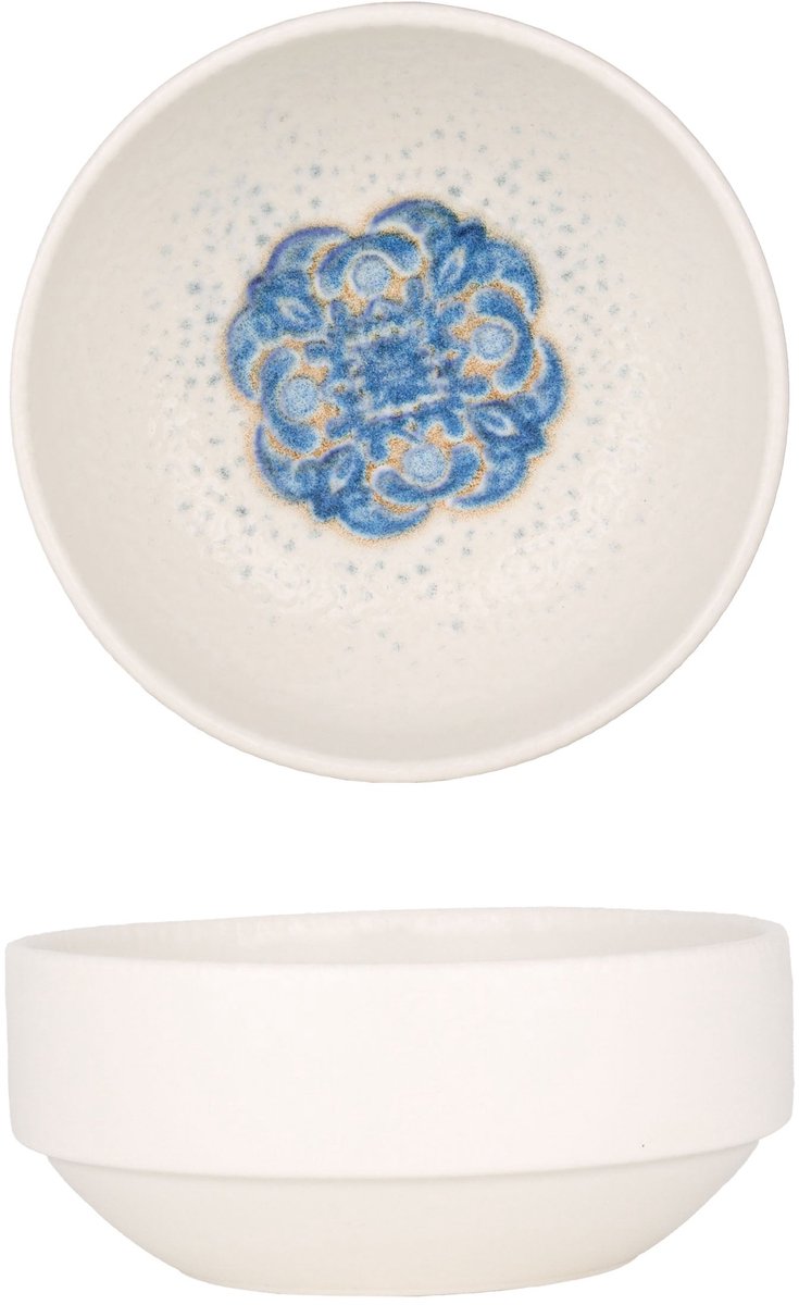Rinart Serveerschaal - Valeria - Porselein - 6 cm - set van 2