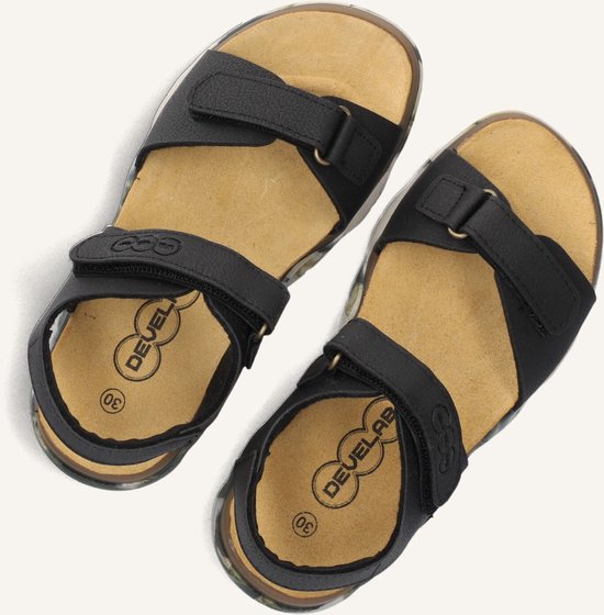 Develab - 48493 - Sandalen - Kleur: Zwart - Maat: 33