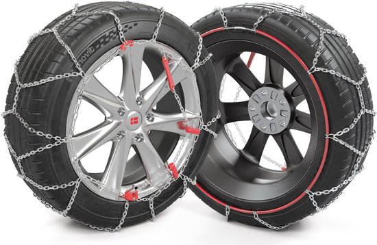 Snovit - E-9/60 sneeuwkettingen - Metalen ketting van 9mm voor personenwagens