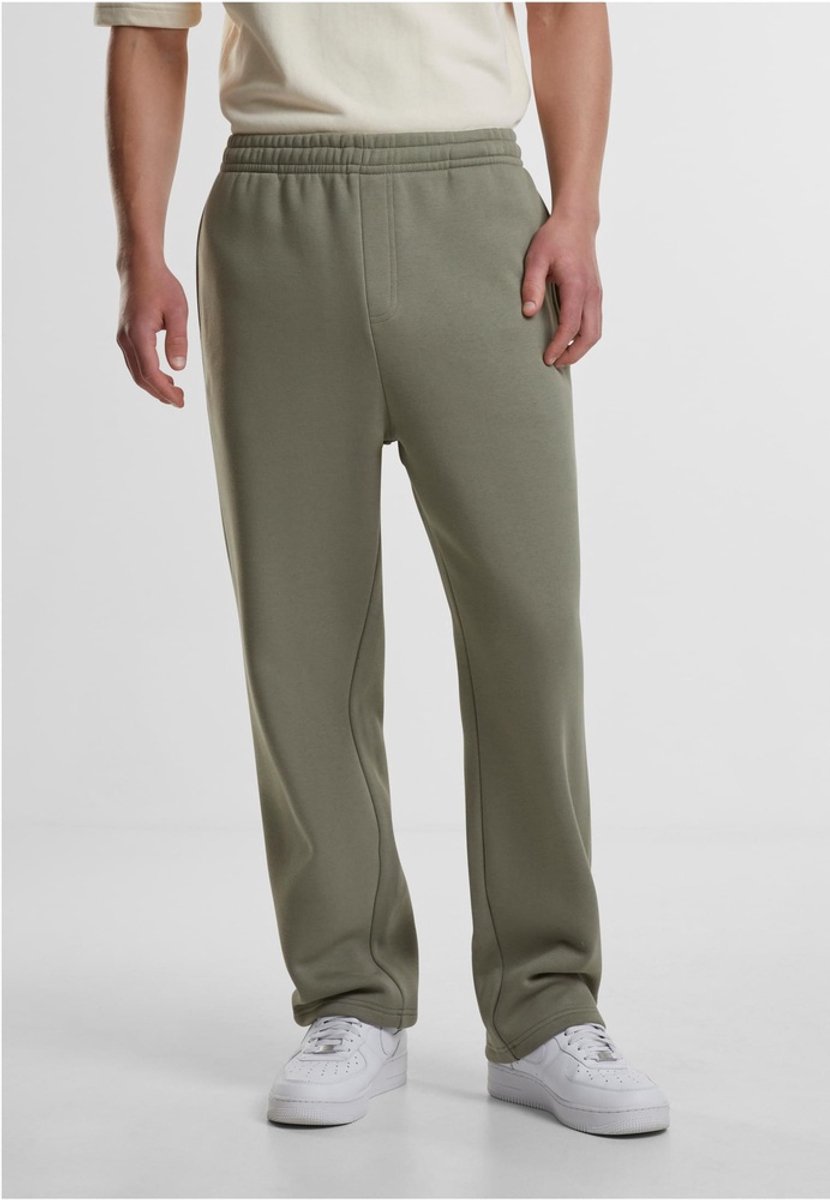 Urban Classics Fluffy Trainingsbroek M Olijfgroen