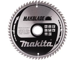 Makita Ø 216mm Asgat 30mm 60T Afkortzaagblad voor Hout | Makblade - B-32839