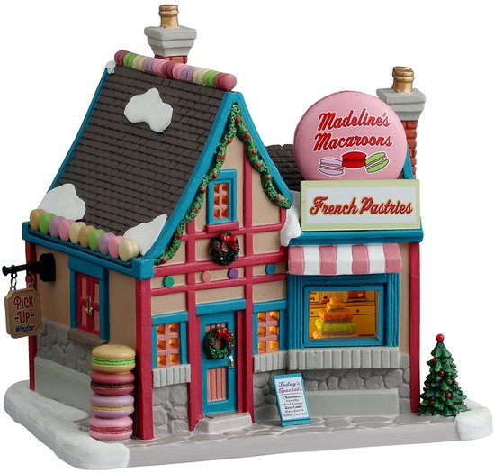 Lemax - 'Madeline's Macaroons' - Verlicht gebouw