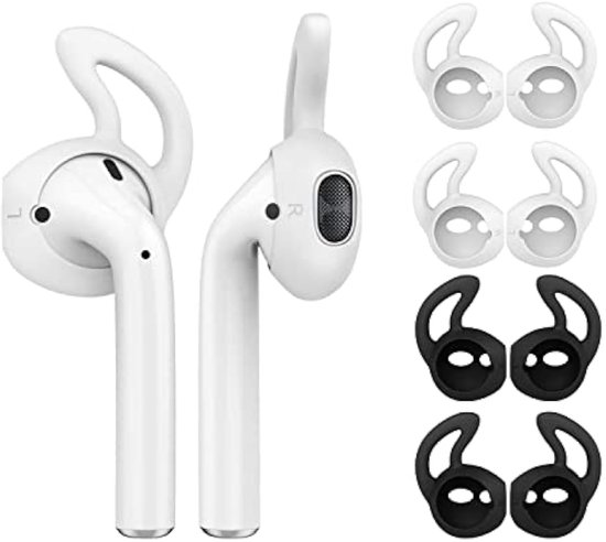 Silicone Eartips Fit Apple AirPods/EarPods [4 Pairs], Silicone Soft ...