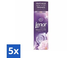 5 x Lenor – In-Wash Geurbooster – Bloemen Boeket – 19 wasbeurten - Voordeelverpakking - 5 stuks