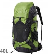 Sac à dos Fjord Nansen BODO 40 Spring Power noir/vert 40 litres - sport - randonnée - montagne - moto - école - travail