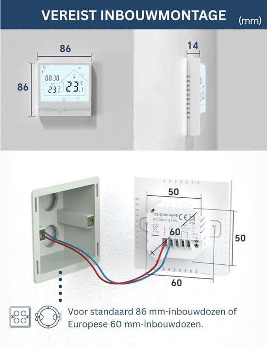Thermostat connecté intelligent Netatmo (NTH-PRO