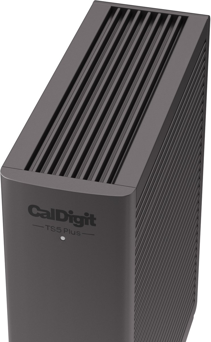 CalDigit TS5 Plus+ - Thunderbolt Station 5 Plus with 1m Thunderbolt 5 Cable thumbnail 2