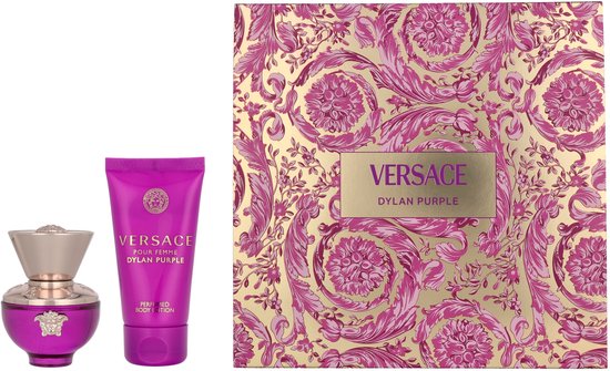 Versace - Dylan Purple Eau de Parfum 30 ml + Body Lotion 50 ml - Geschenkset Dames