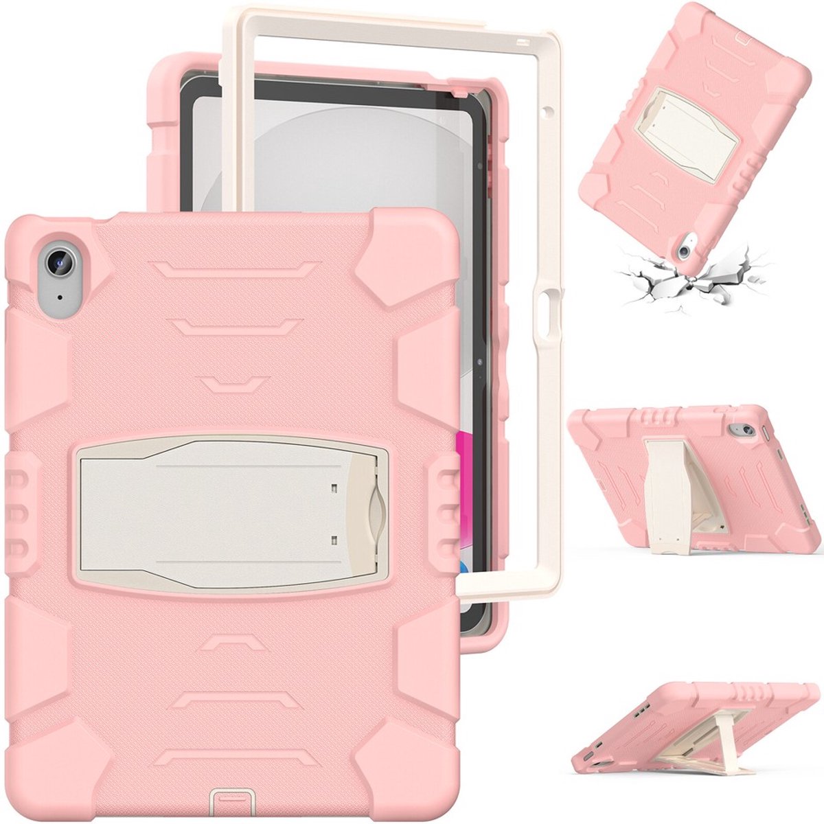 Geschikt voor Schokbestendige, robuuste standaardhoes Geschikt voor iPad 10,9 inch (2022) / iPad 11 inch A16