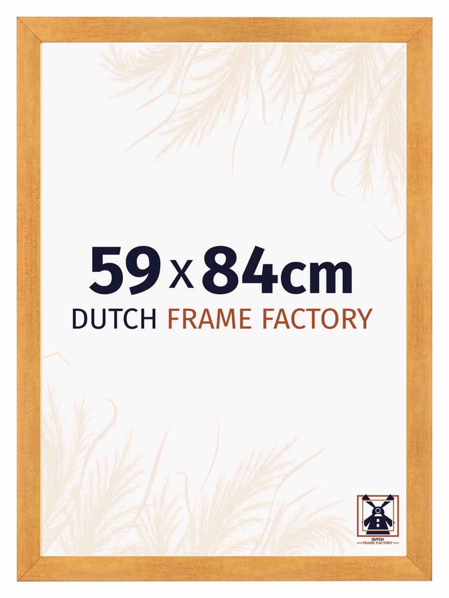 Dutch Frame Factory Fotolijst 59x84 cm - MDF - Oranje - Praag