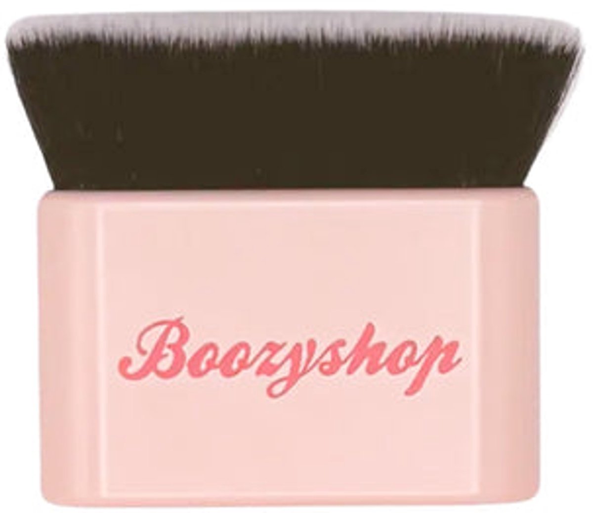 Boozyshop ® Face and Body Blender Kabuki Brush - Tanning Kwast Pink & Rose Gold - Flat Top Buffing Foundation Brush - Egale Dekking - Make-up Kwasten - Hoge kwaliteit makeupkwast