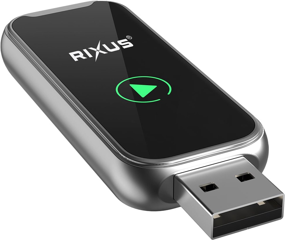 Rixus RXCP03 Wireless Carplay Dongle Metallic Gray