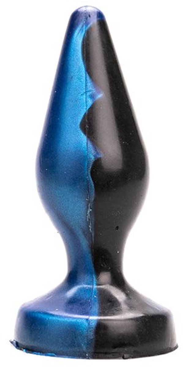 Kiotos Revolt - Buttplug Fantasie - Blue Wave - Nr. 24 - Medium - 14,5 x 4,5 cm