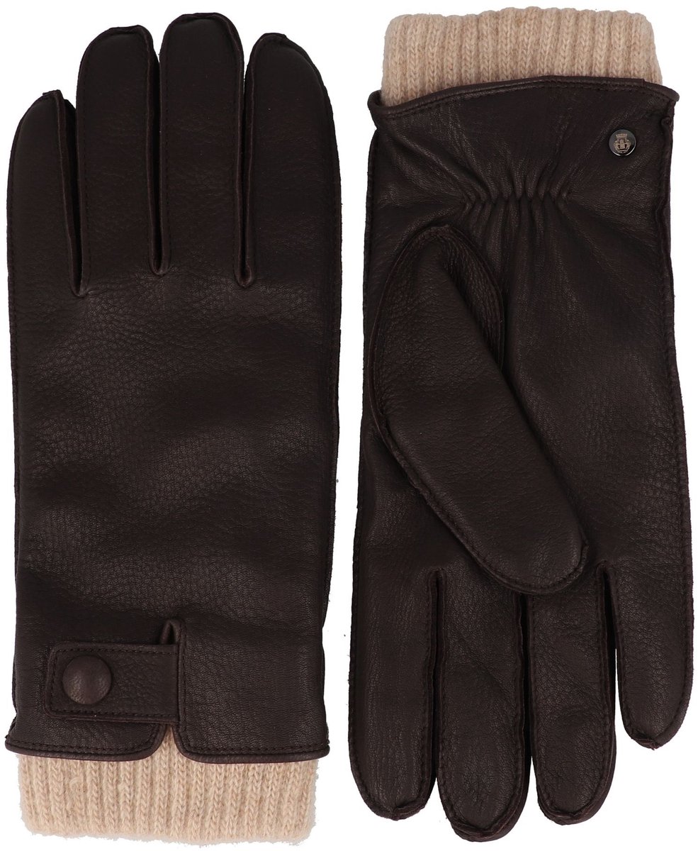 Roeckl Quebec Handschoenen Leder - Jongens - mocca