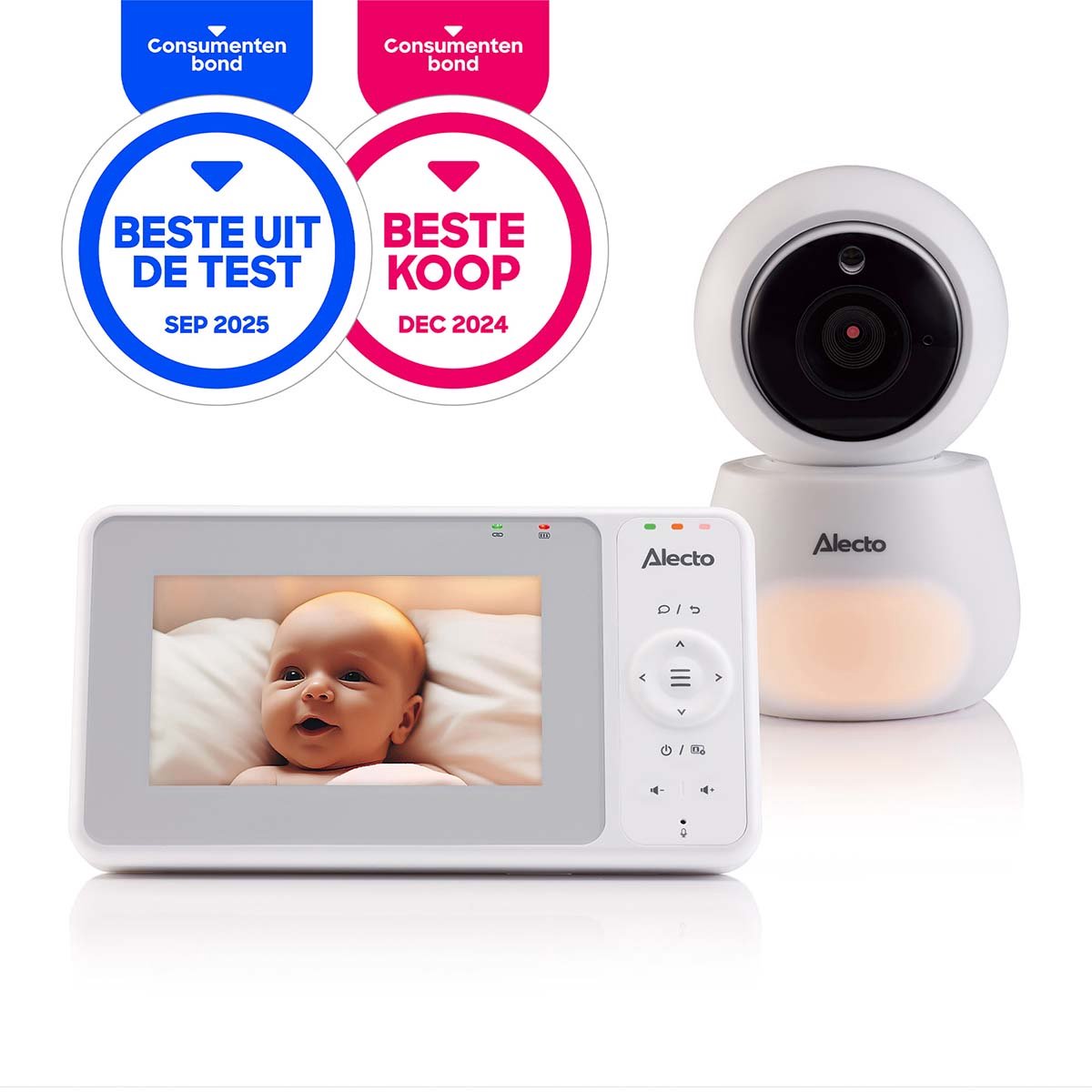 Alecto DVM2043 Babyfoon met Camera - 4.3 inch Scherm