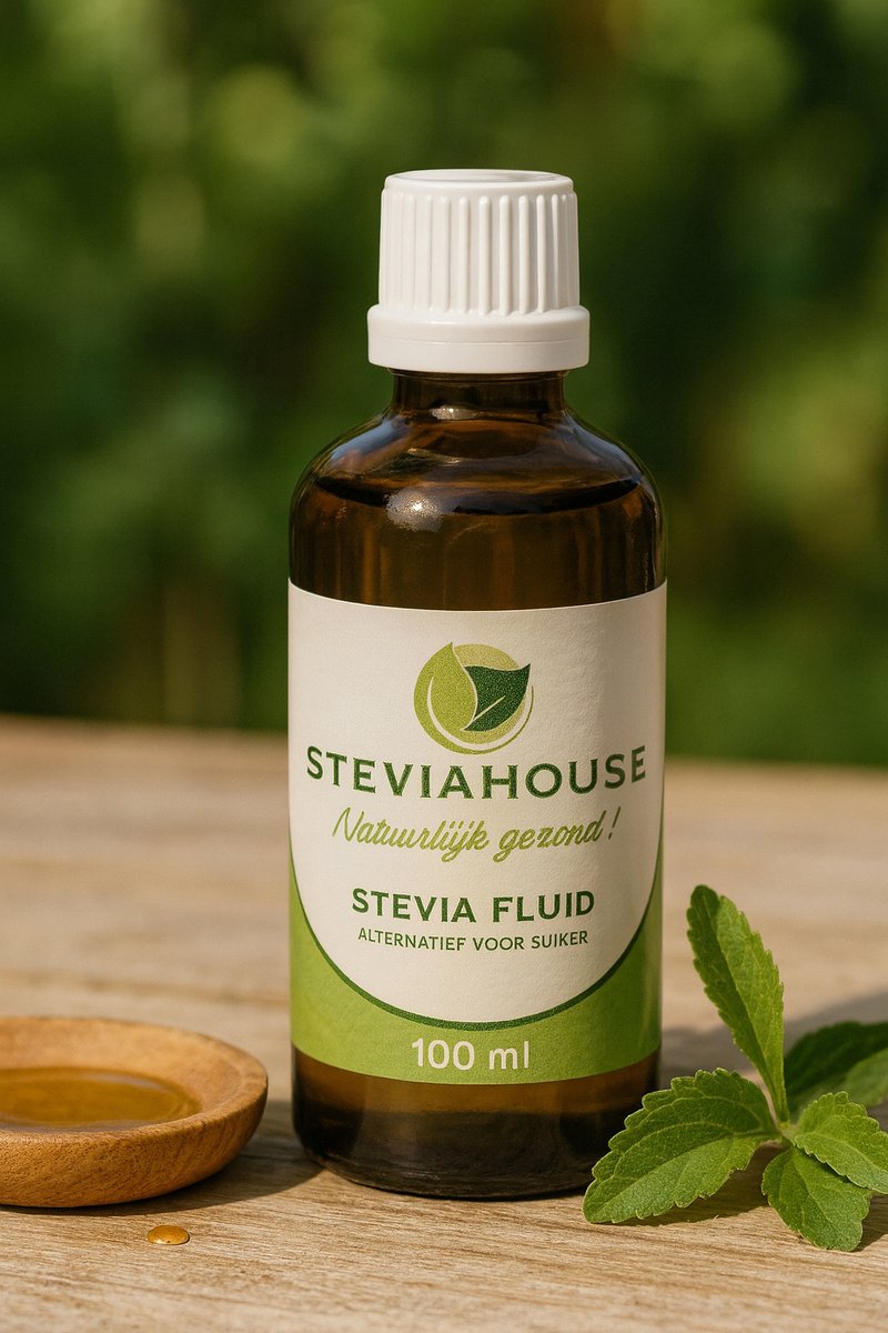 Stevia Extract Vloeibaar 100 ml - 100 ml - Steviahouse - Niet Bitter