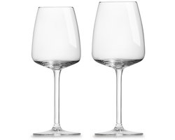 Royal Leerdam - Grandeur - Wijnglazen Set - 12 stuks - 31 cl & 43 cl - Rode & Witte wijn - Glazenset