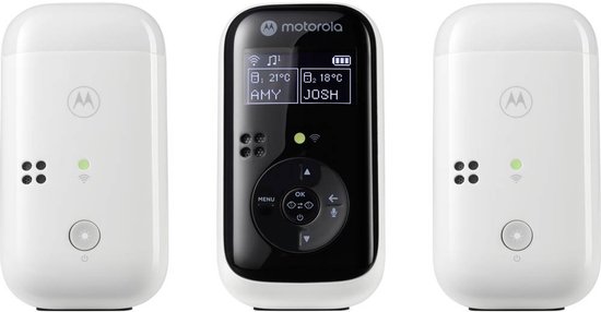 Motorola PIP15-2 HD Audio Babyfoon 2 Units Zwart - Motorola - €79,99
