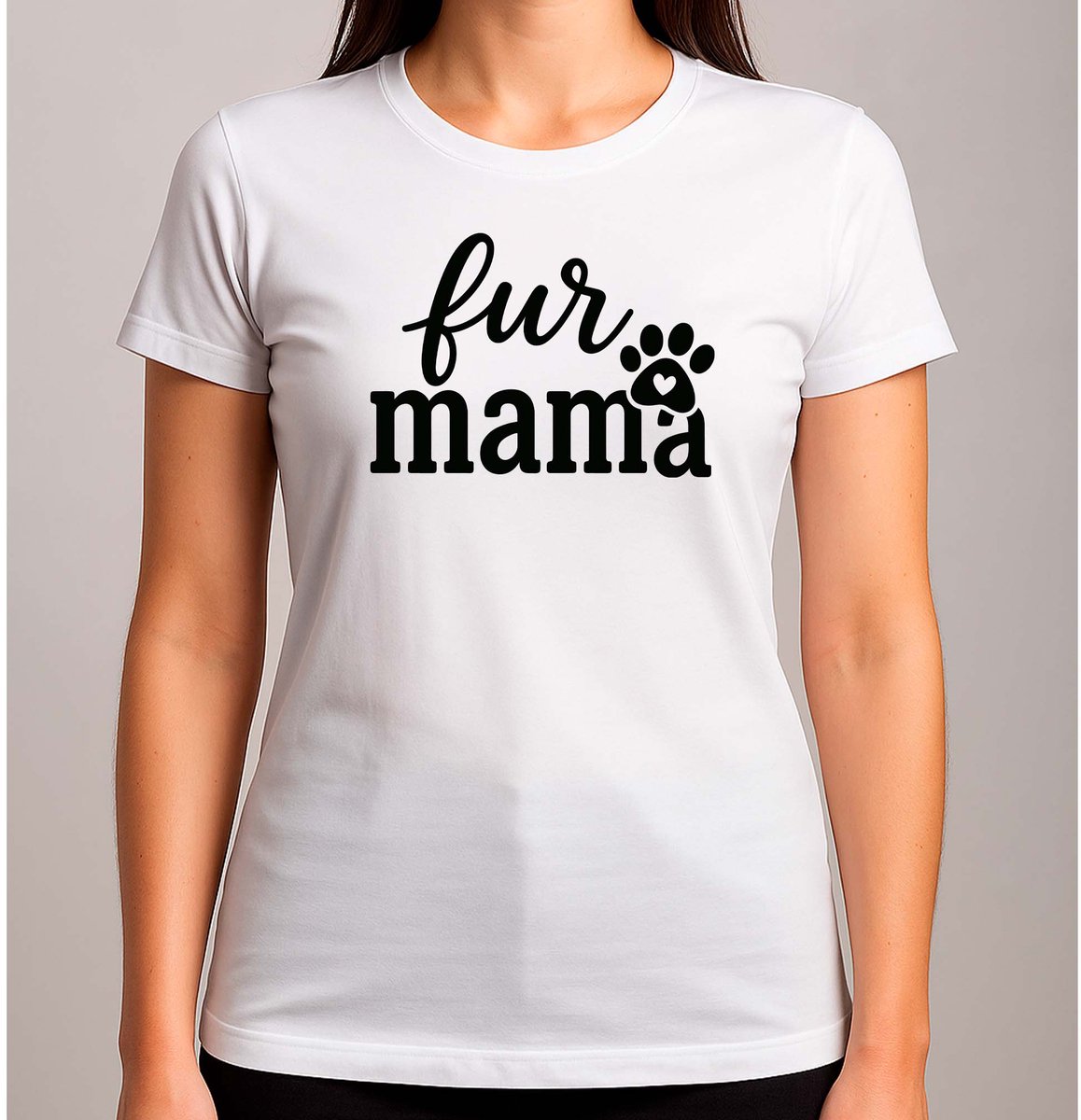 Baby Mama Purr - T Shirt - BestMom - NumberOneMom - MomLife - SuperMom - Cute - BesteMama - NummerEenMama - MamaLeven - SuperMama - Cat - Kat
