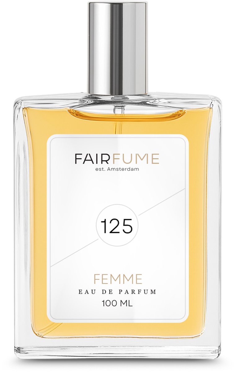 Fairfume - Parfum voor Dames - No. 125 - Geïnspireerd op Designer Parfum - 100ml - Cadeau Dames