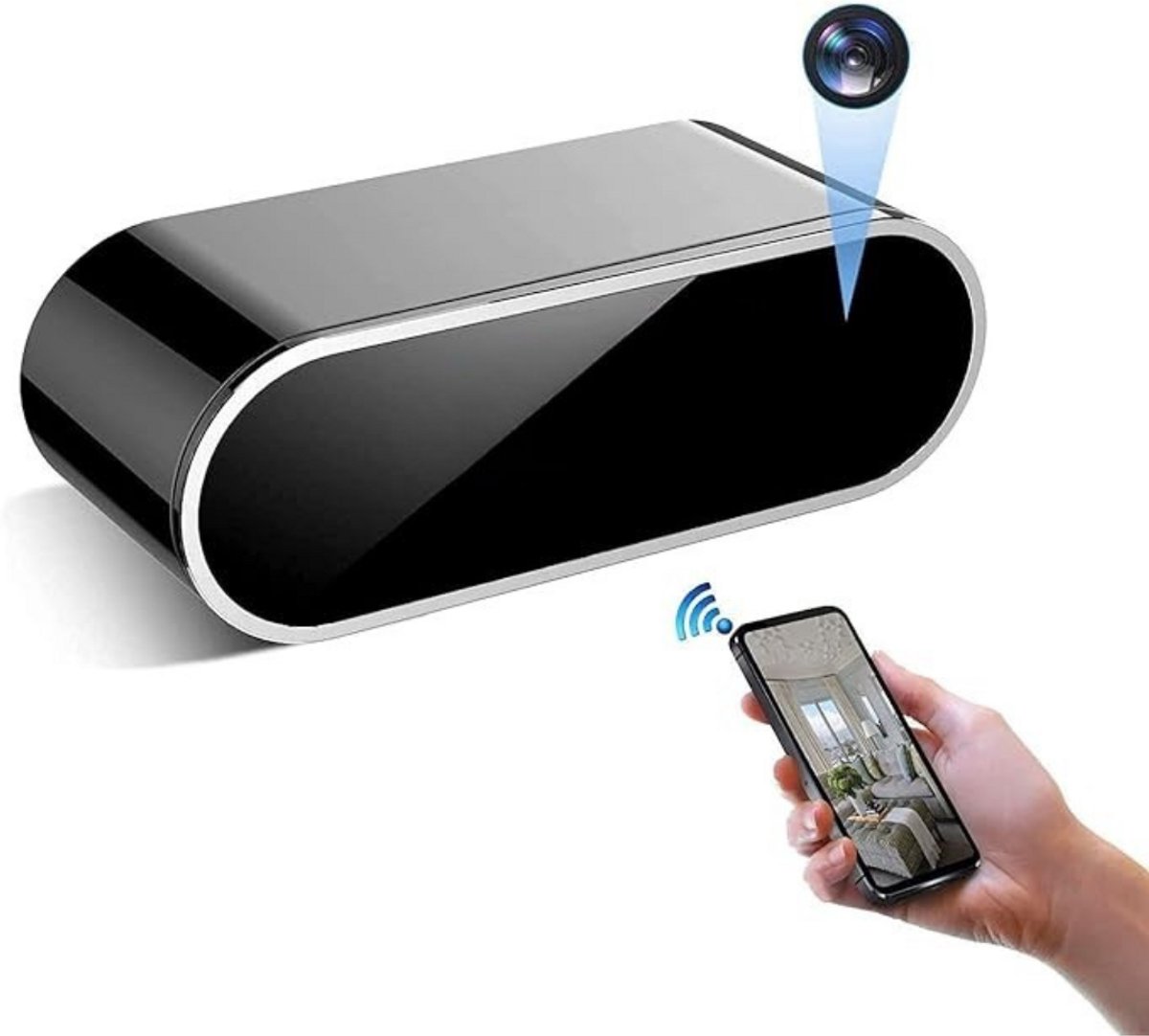 Lexium Verborgen Camera - Spionage Camera - Geheime Camera - Spy Camera - Spycamera - Spion Camera - Verborgen Mini Camera - Spy Camera Mini - Afluisteren - Afluisterapparatuur