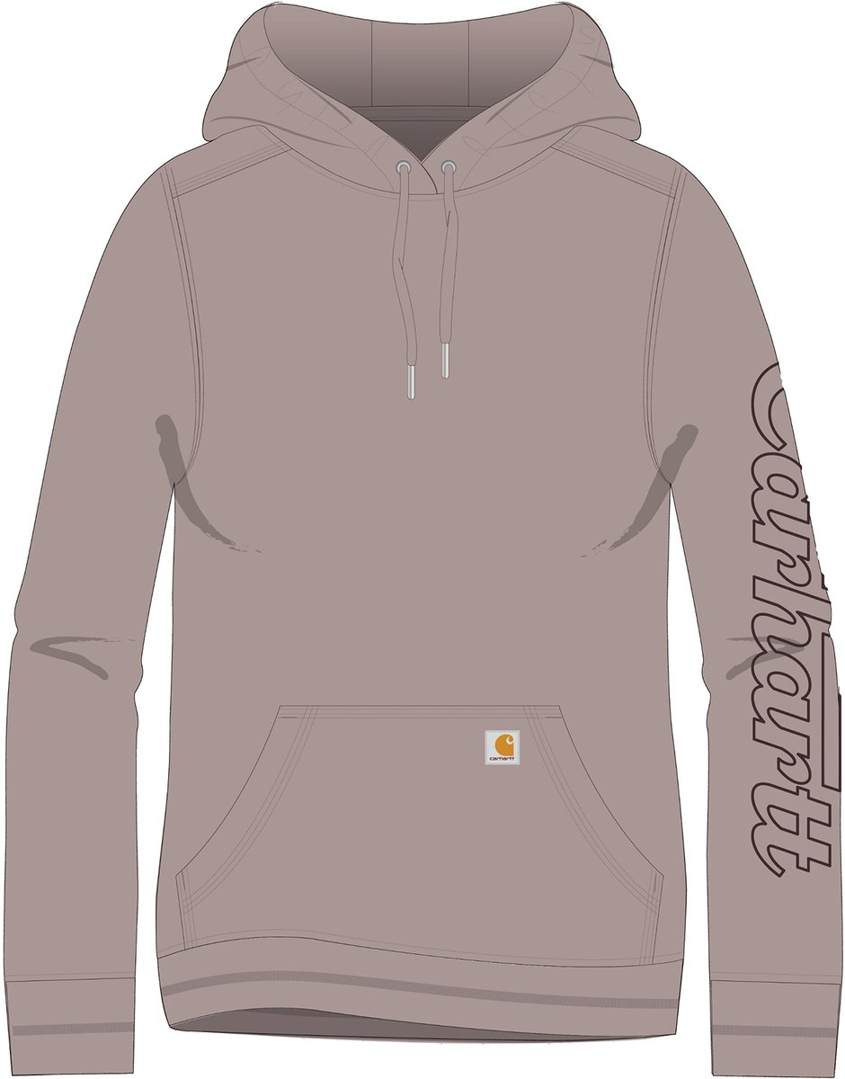 CARHARTT kleding 105996-V61 Carhartt sweatshirt Oudroze