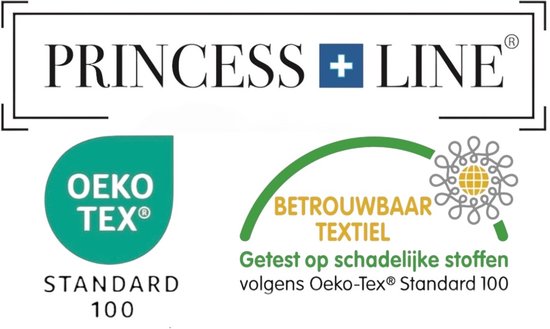 Princess Line Bamboe-Kinder-Hoofdkussen -750gram-100% Syndonfill®-Vezelbolletjes -60X60CM -Navulbaar