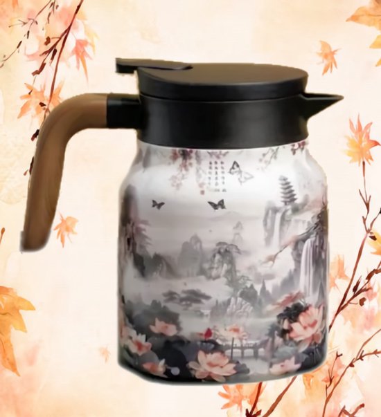 Theepot - thermos - theepot met filter - thermoskan - koffie - theekan