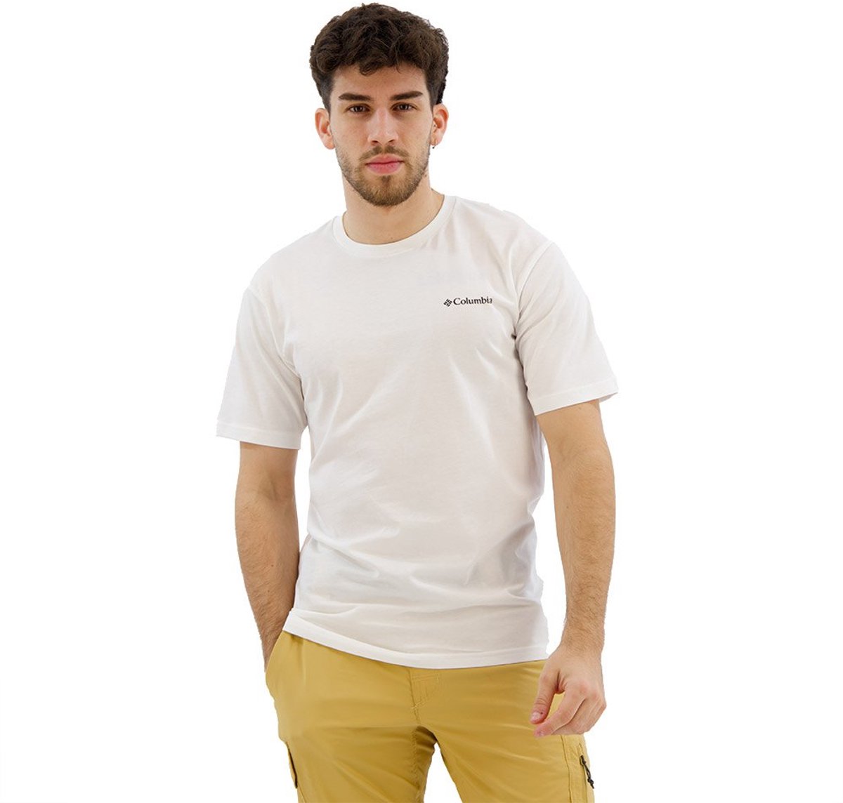 Columbia North Cascades™ T-shirt Met Korte Mouwen Wit 2XL Man