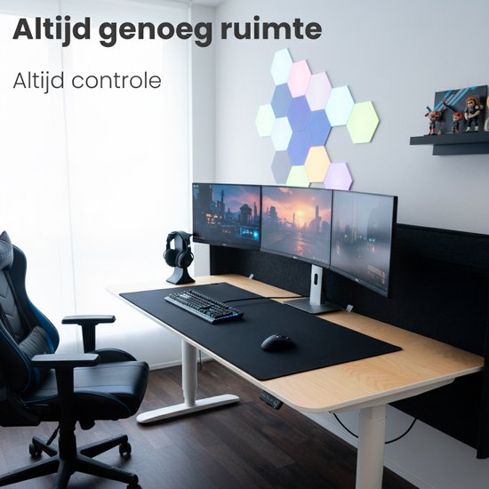 PrimeAmbition Gaming Muismat XXL – 120x60 cm – XL Muismat – Anti-slip