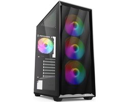 Sharkoon VK4 Rainbow schwarz Tempered Glass (4044951044108)