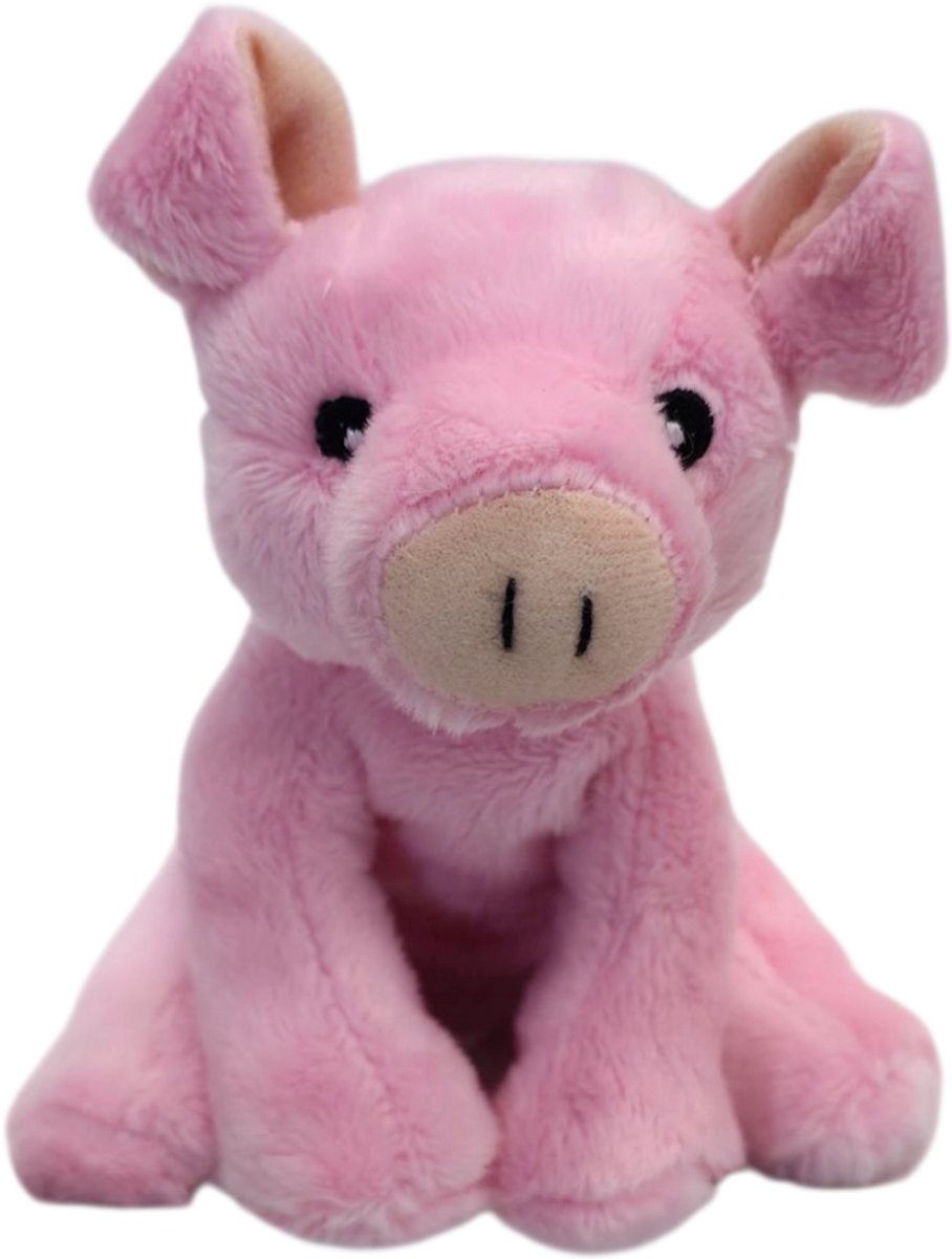 Unitoys - Mini Animals - Varkentje - Roze - 12cm