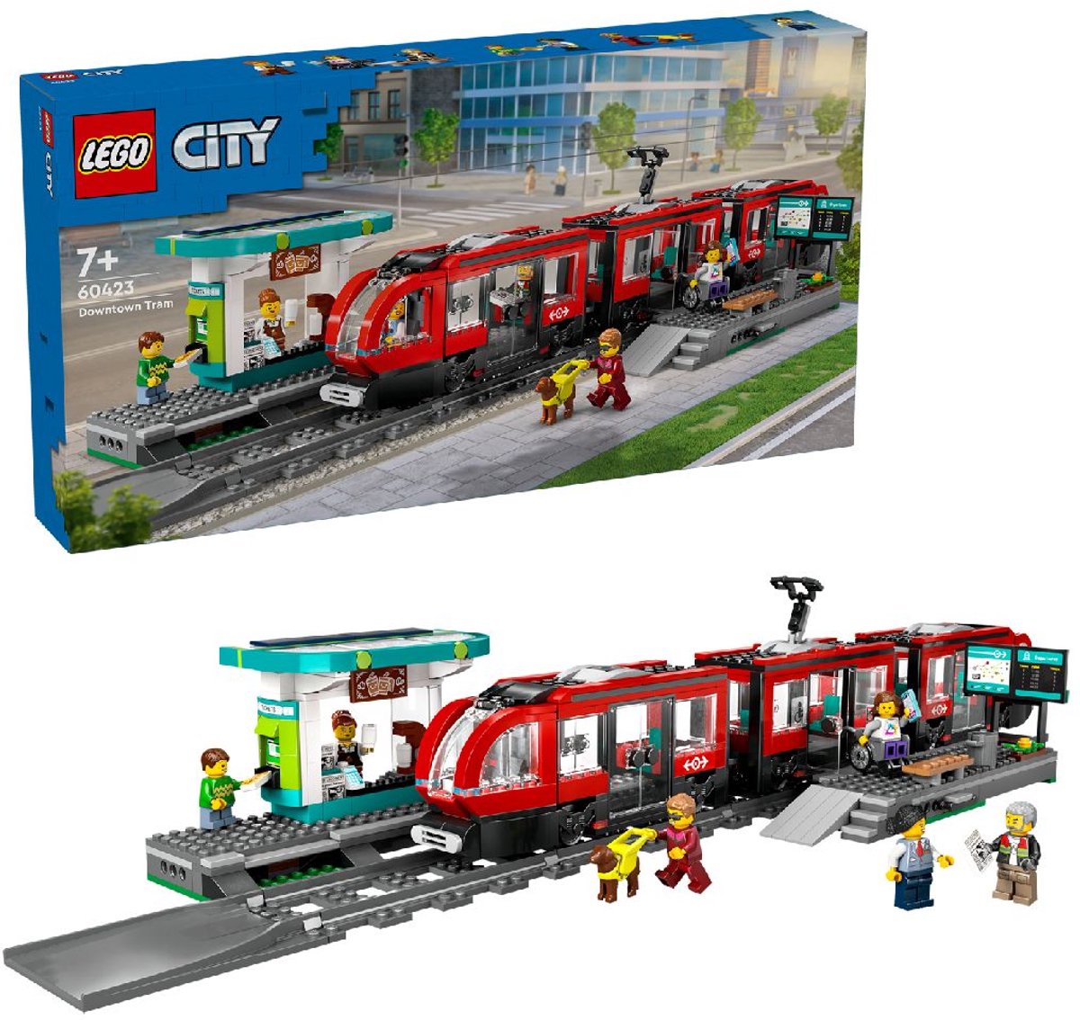 LEGO City Stadstram en station - 60423 – foto 2