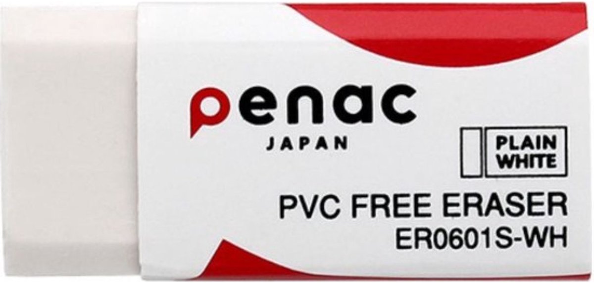 Penac Premium - Gum - PVC-vrij - Wit - 39 x 18 x 12 mm