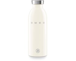 SMEG X 24Bottles - WBF01CR - Clima fles - Thermosfles - 500 ML - Crème