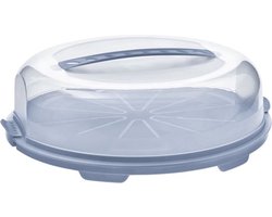 Rotho Fresh taartdoos - BPA vrij - met afsluitbare clips - handig mee te nemen door handgreep
