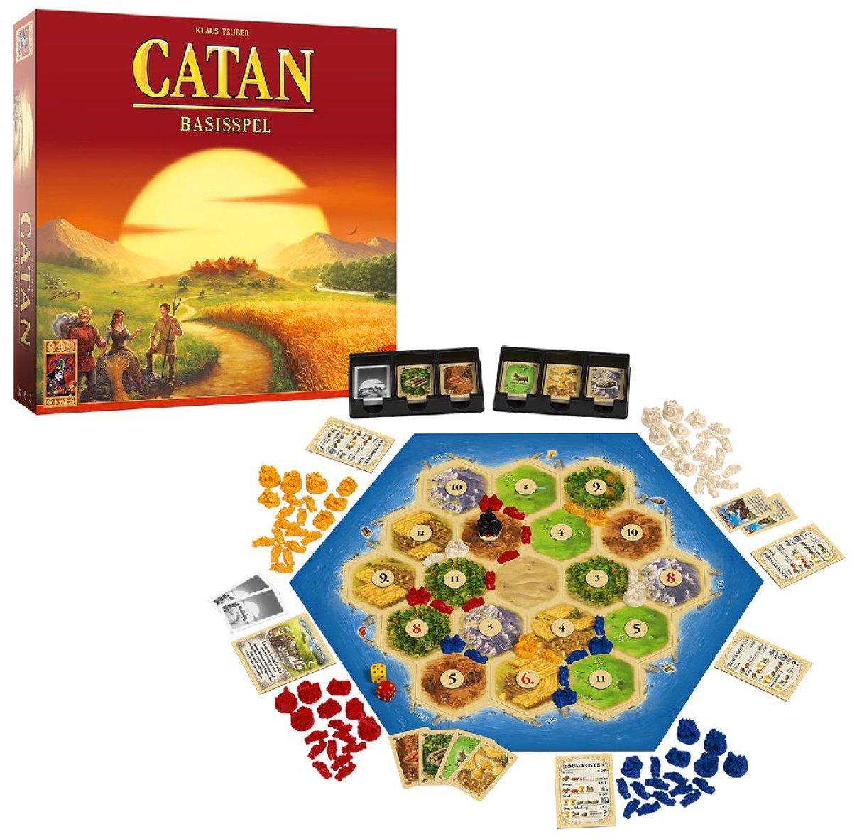 999 Games - Catan - Basisspel - Bordspel - Het populaire handelsspel - 15+ spellenprijzen wereldwijd - Gezelschapsspel - Familiespel — afbeelding 10