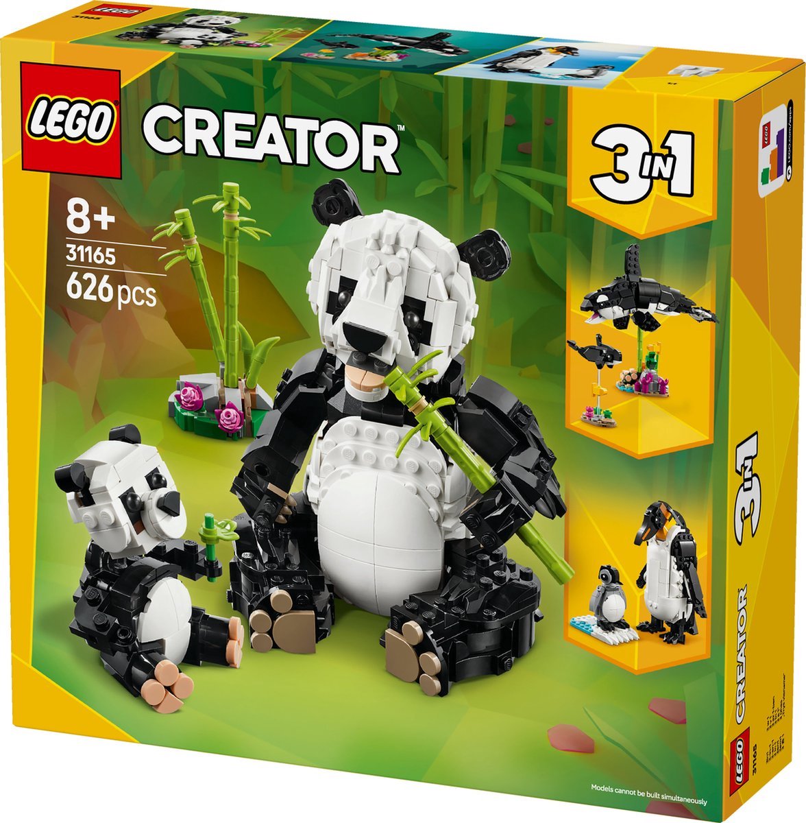 LEGO Creator 3in1 Wilde dieren: pandafamilie - 31165 — afbeelding 15