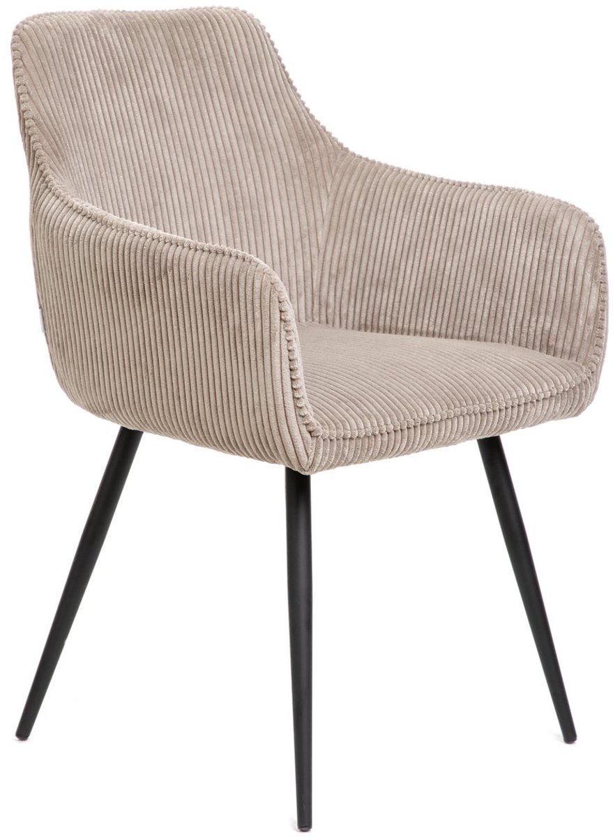 Homla Stoel - SATORI FASO - Corduroy Beige - 58x62x79cm