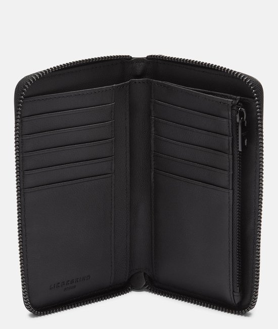 LIEBESKIND BERLIN Porte-monnaie LOU 2 Paper Touch Frieda Purse Black Noir