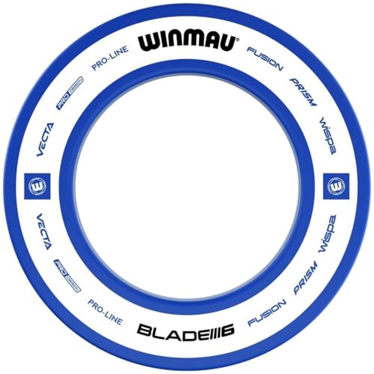 Dartboard Surround Ring - Beschermringen voor Dartborden in Rood, Blauw, Zwart en Wit - Muurbescherming voor Dartspelers