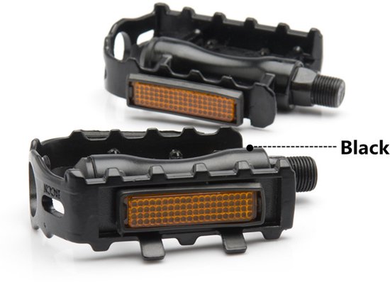 Fietspedalen L11 Extra Grip Antislip Zwart van Aurelia — afbeelding 2